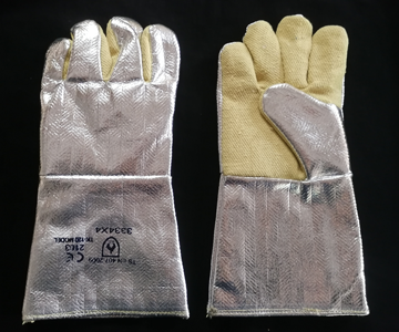 Alüminize Aramid Eldiven (Isıya Dayanıklı Kevlar)